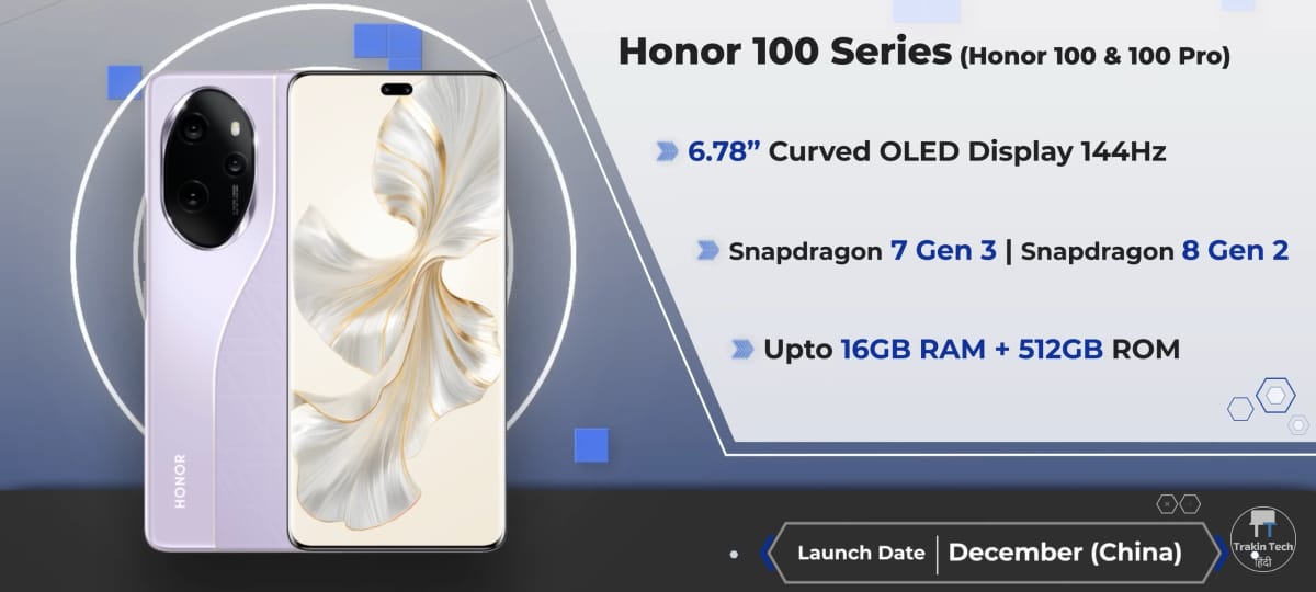 Honor 100 Series, Honor 100 Series Specs, Launch date